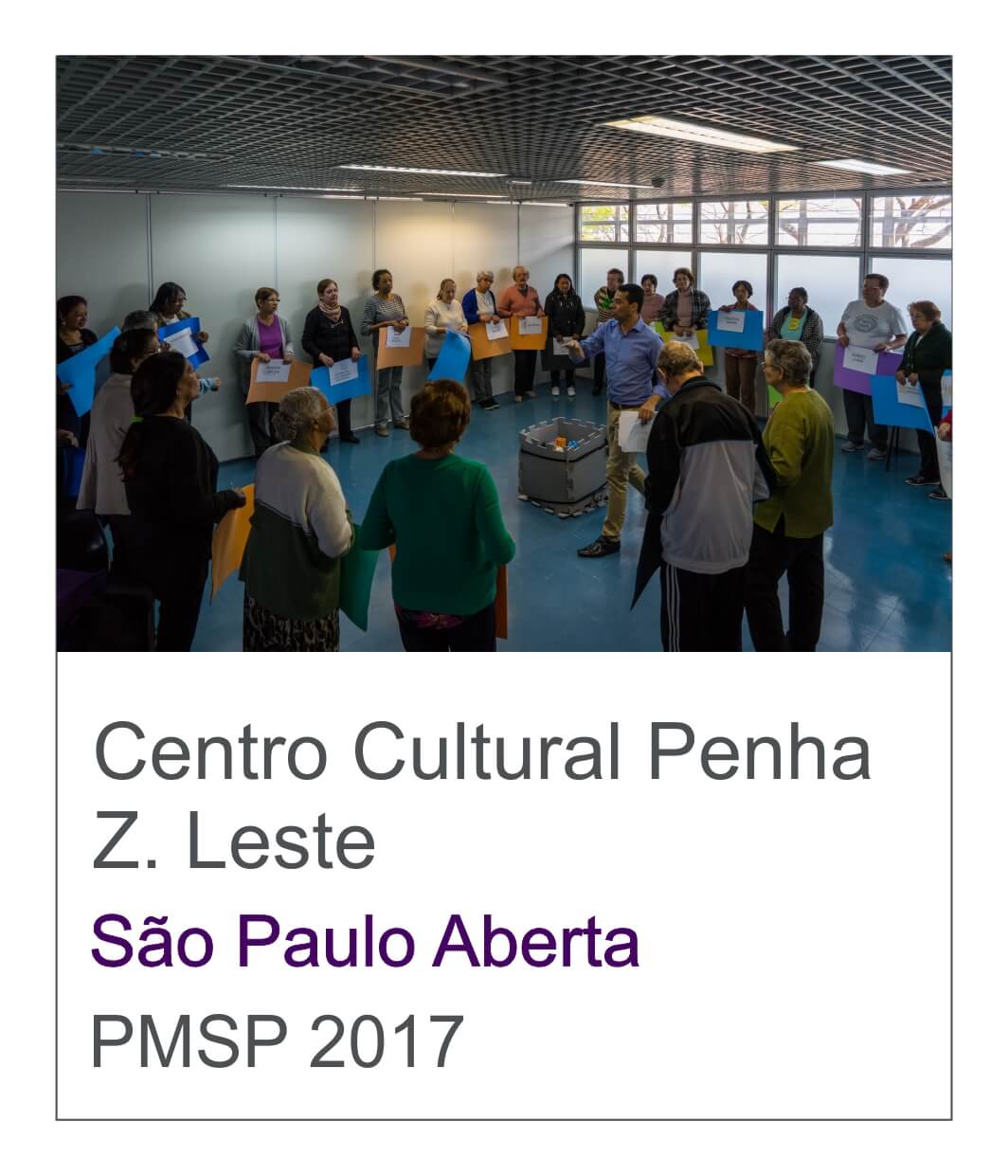 Centro Cultural Penha Atividade para idoso